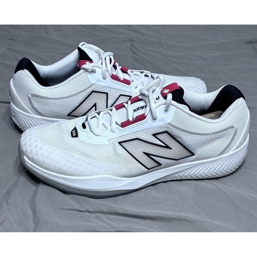 New Balance 996 V6 Fuelcell Tennis Pickleball Shoe Mens 14 2E Extra Wide White